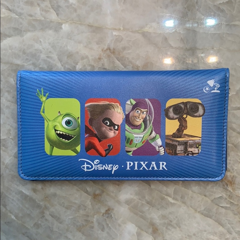 Pixar Disney Leather Wallet new